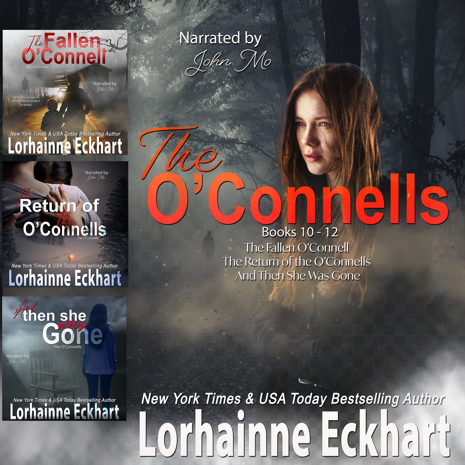 The O’Connells Books 10 – 12: Audiobook